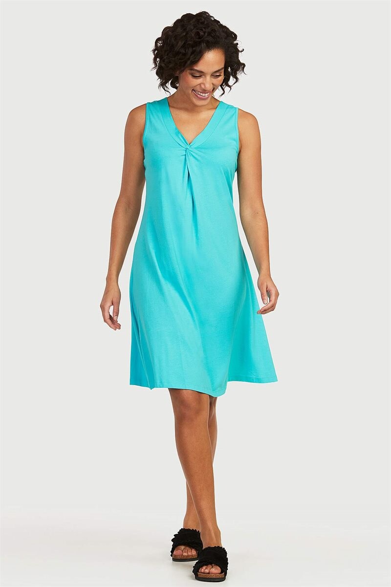 Kjole i A-facon i jersey Maria Kjole i A-facon i jersey Maria