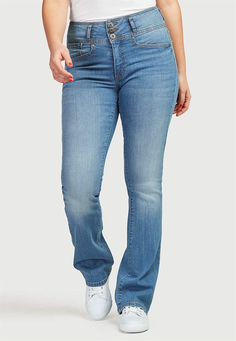 Bootcut jeans med høj talje Jennifer
