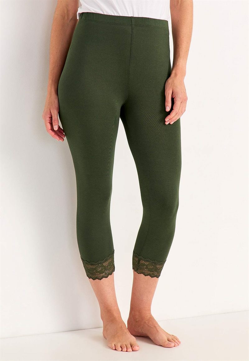 Capri leggings med blonde susanne