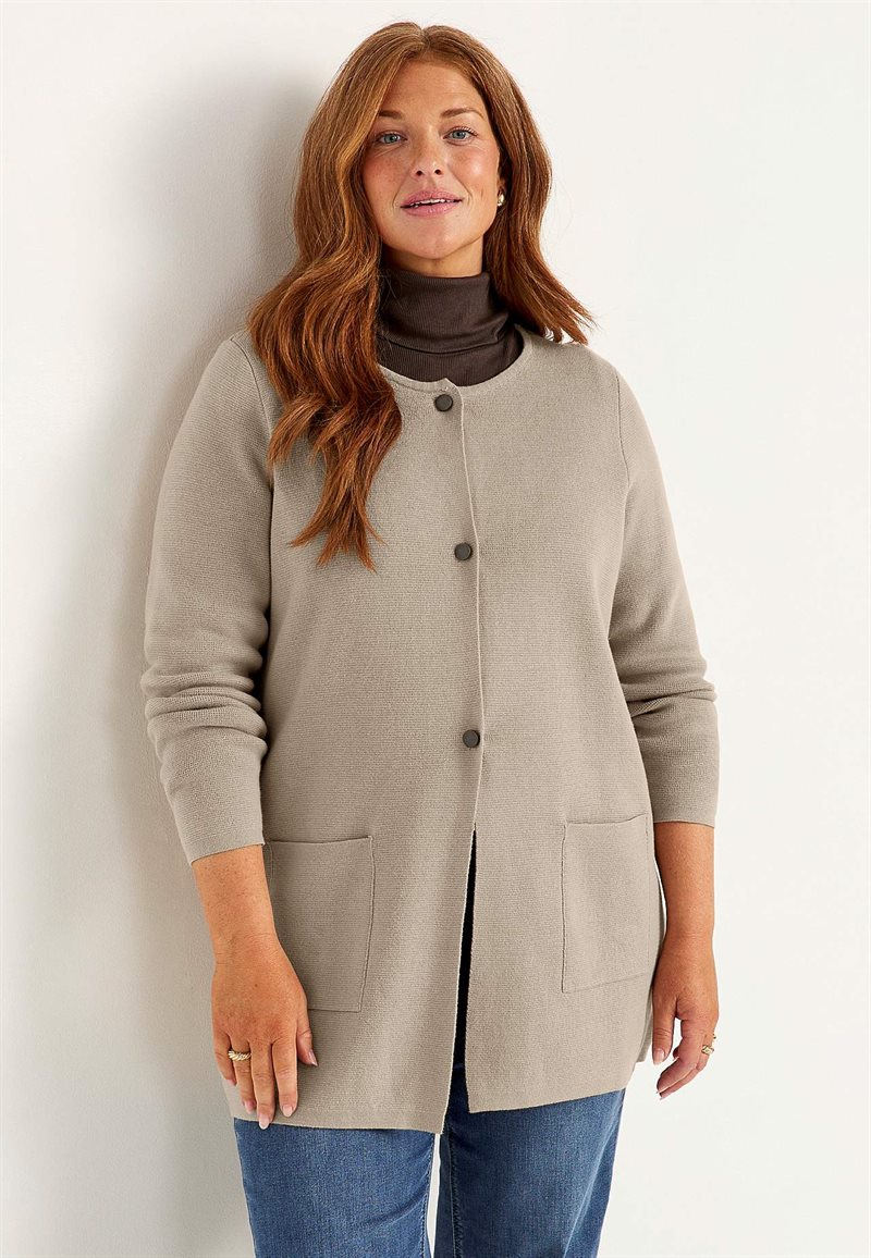 Cardigan i bomuld