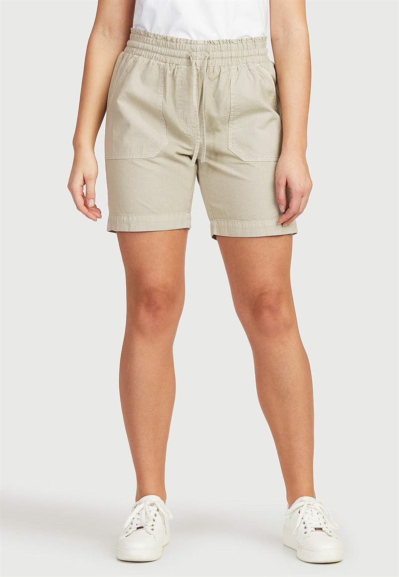 Shorts i vasket bomuld Jade