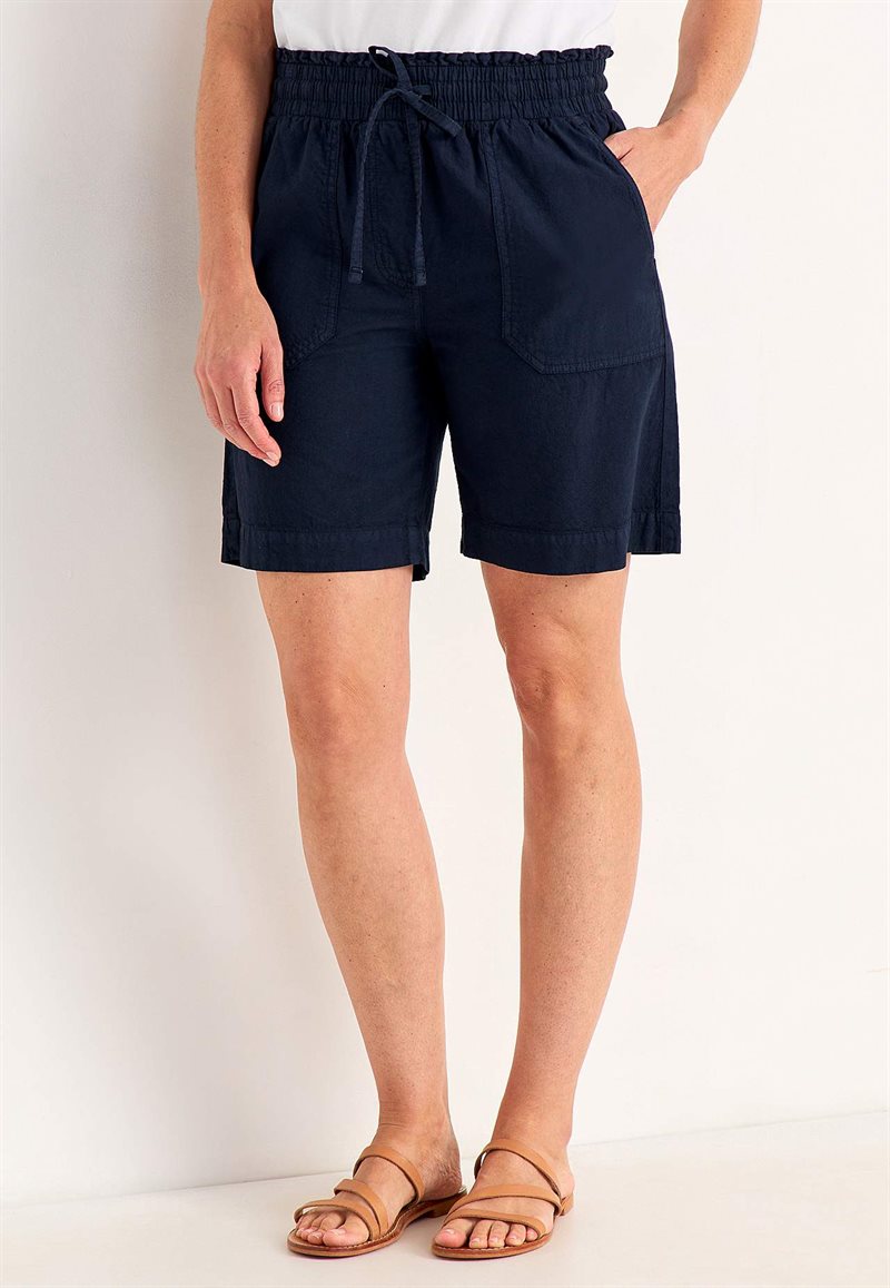 Shorts i vasket bomuld Jade