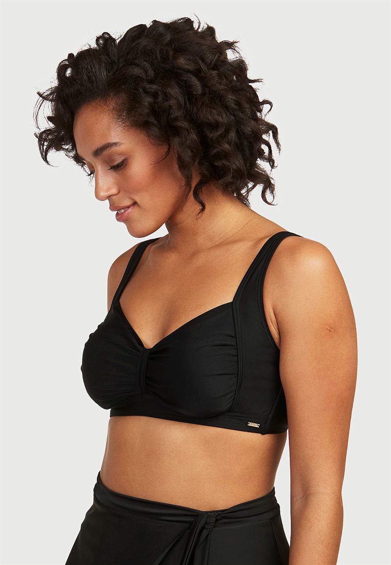 Ensfarvet bikini-bh Brighton