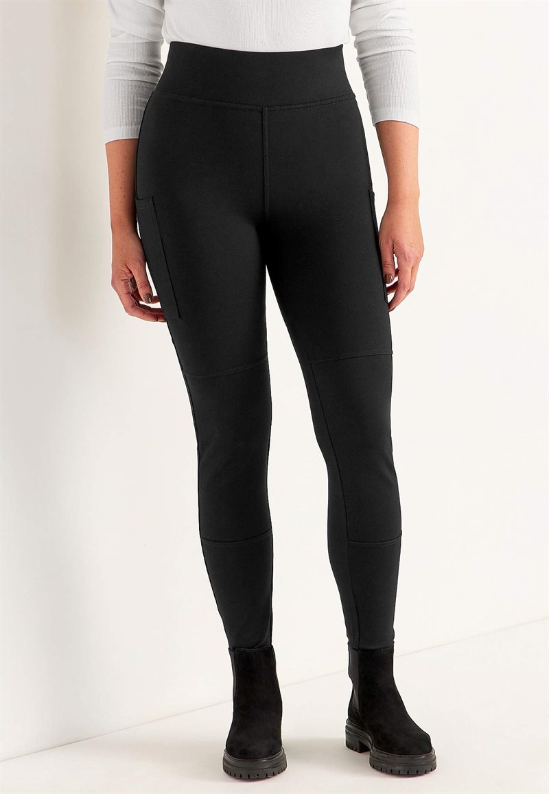 Leggings med sidelommer