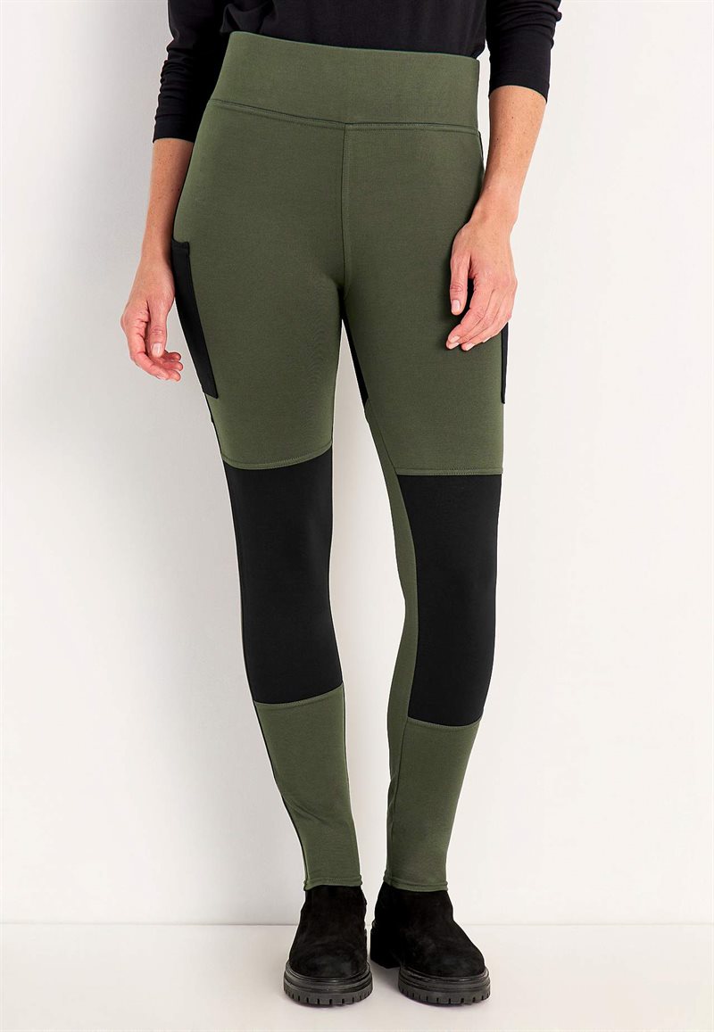 Leggings med sidelommer
