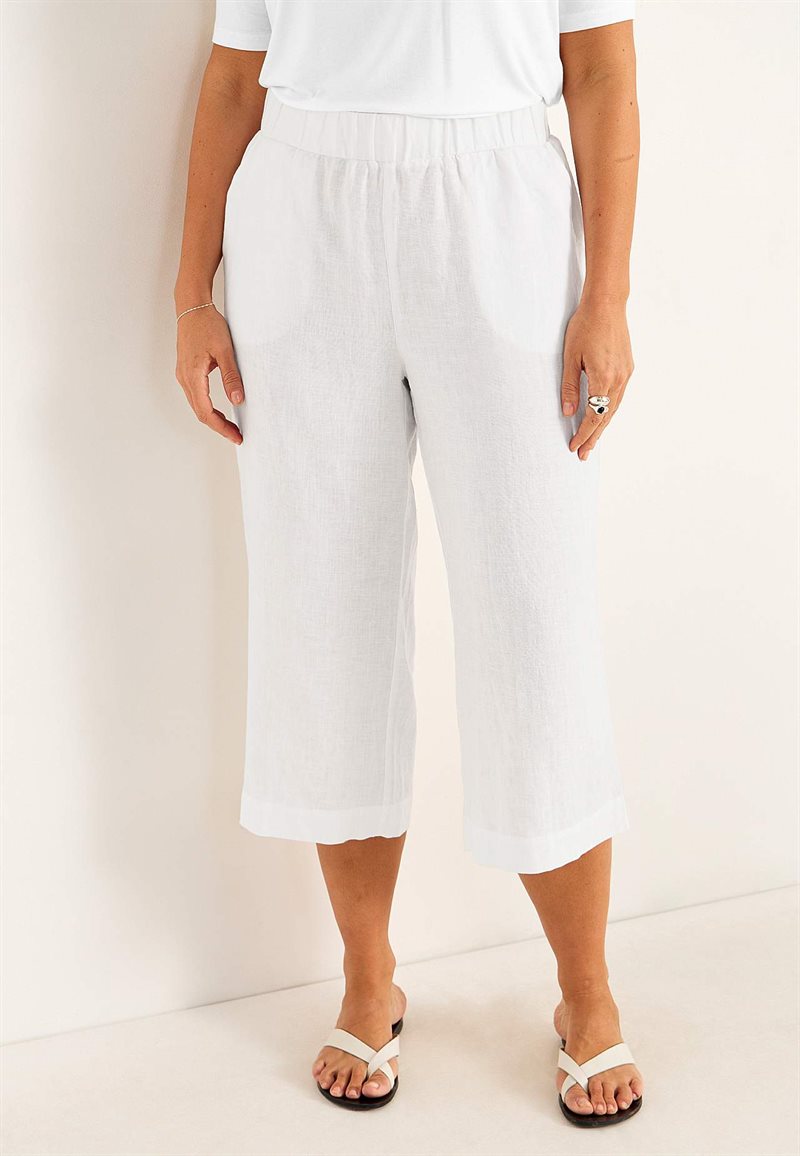 Culottebukser Premium i hør