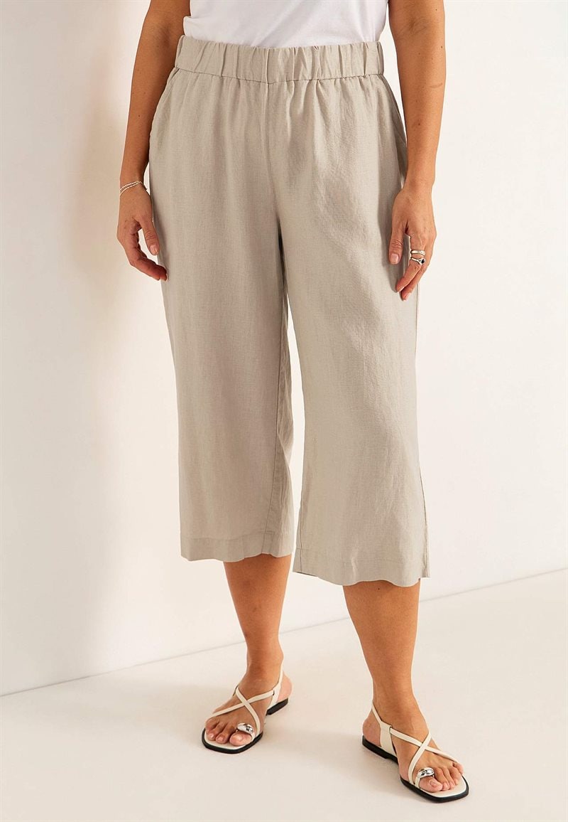 Culottebukser Premium i hør