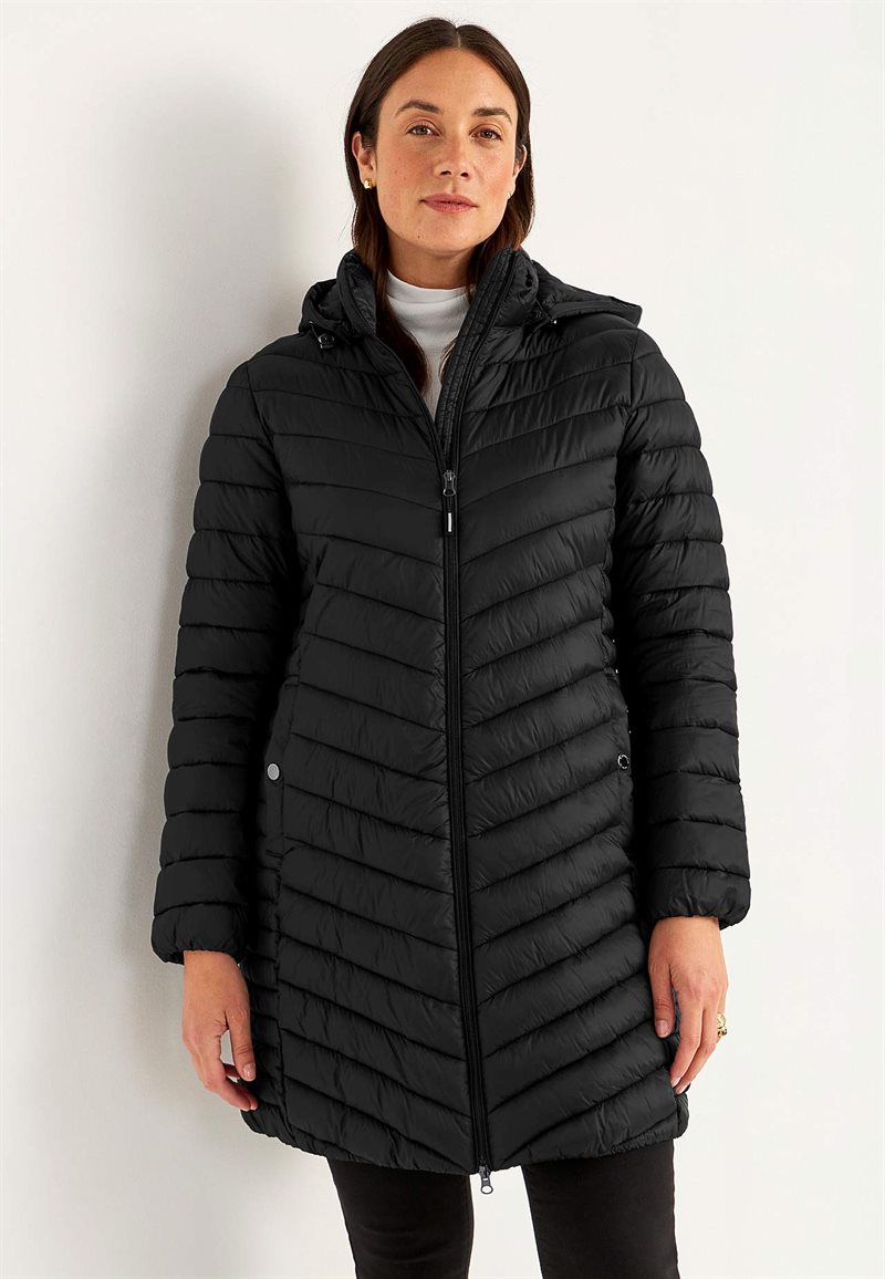 Quiltet letvægtsjakke