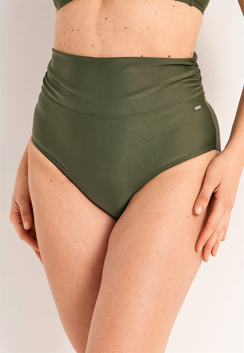 Bikinitrusse med foldbar kant ved taljen Amalfi