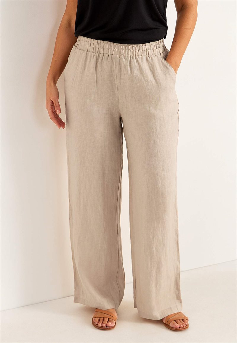 Hørbukser Premium med brede ben