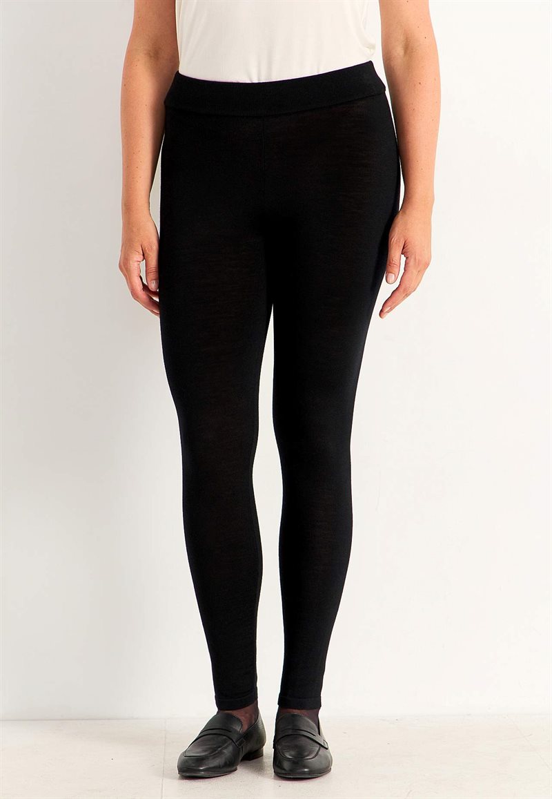 Leggings Premium i ekstrafin merinould