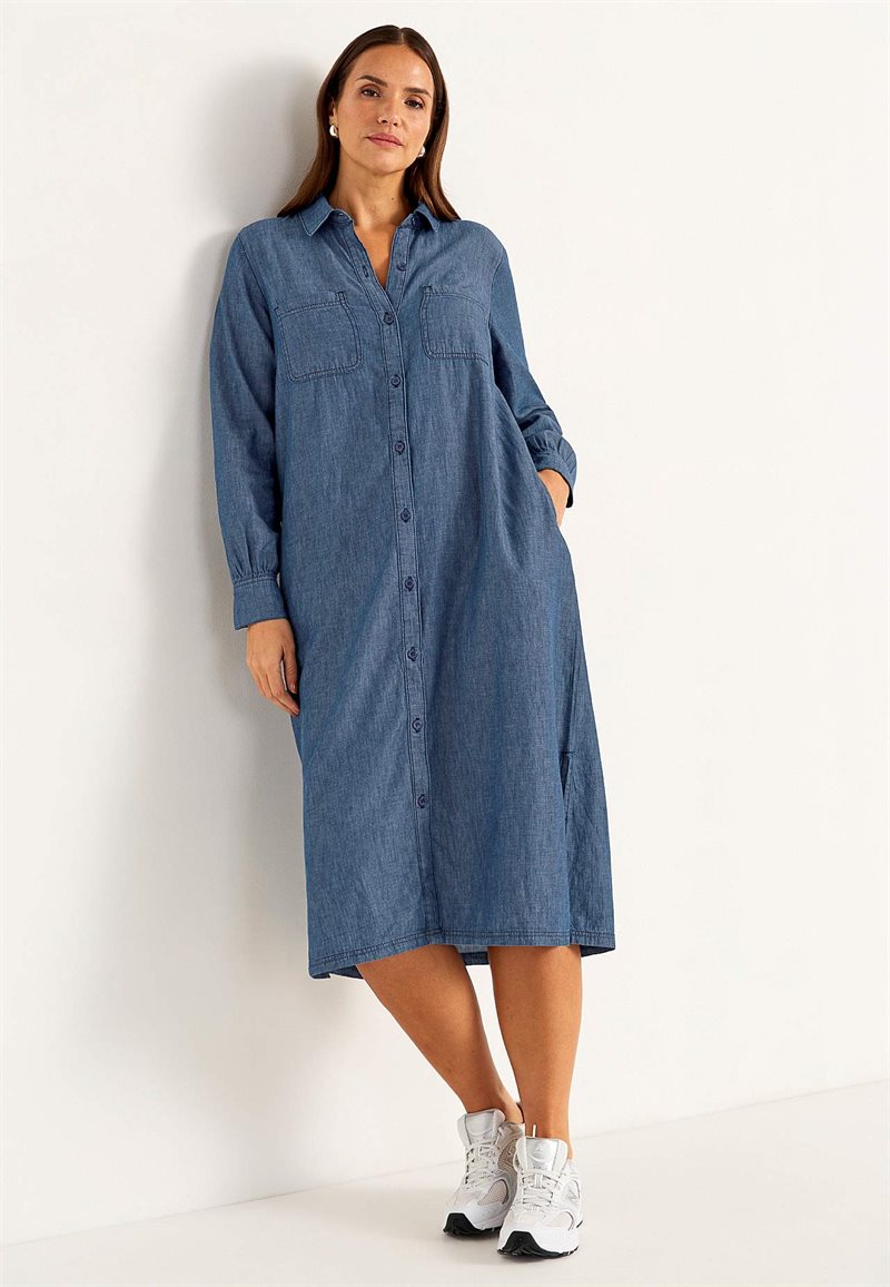 Cowboykjole med sidelommer