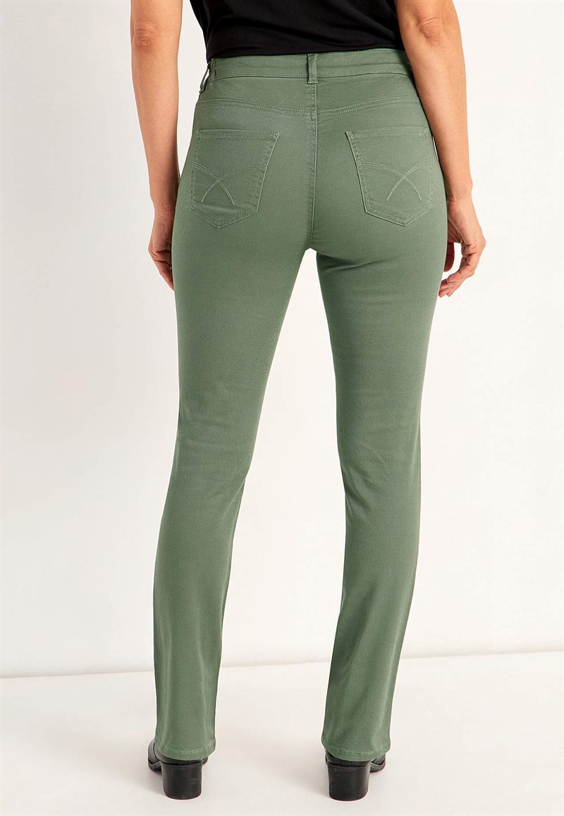 Jeans med elastisk talje