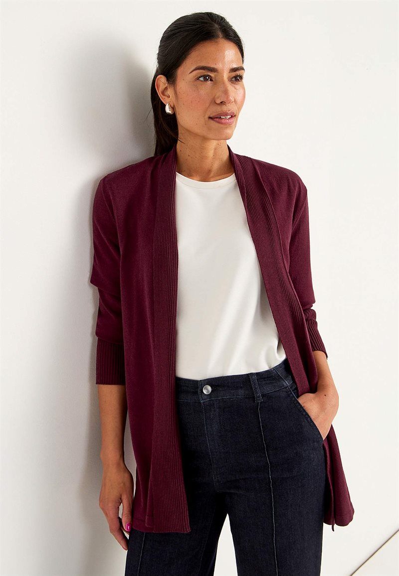 Fintstrikket cardigan