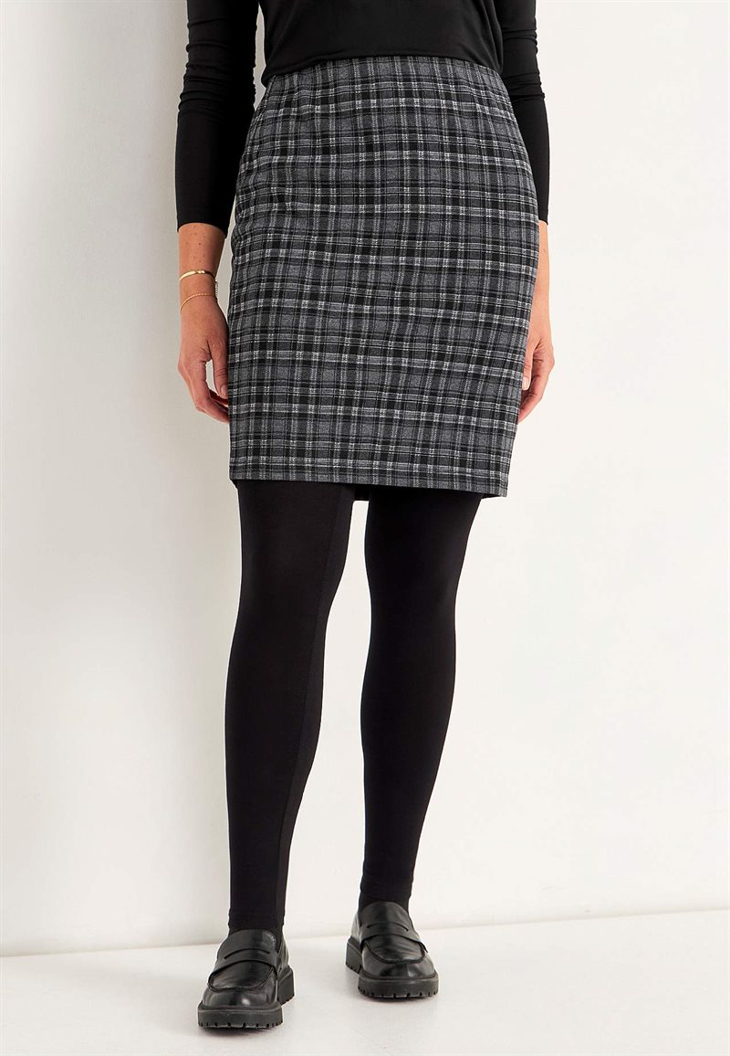 Jacquardmønstret nederdel