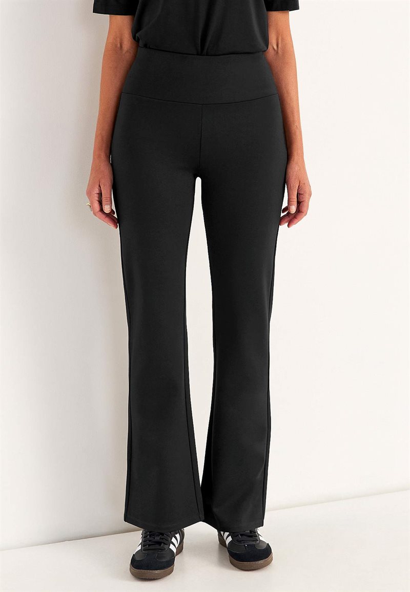 Bootcut-bukser Premium i Punto di Roma jersey Mona