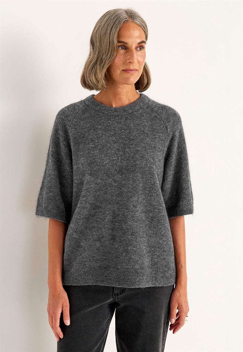 Top Premium i mohair- og uldblanding