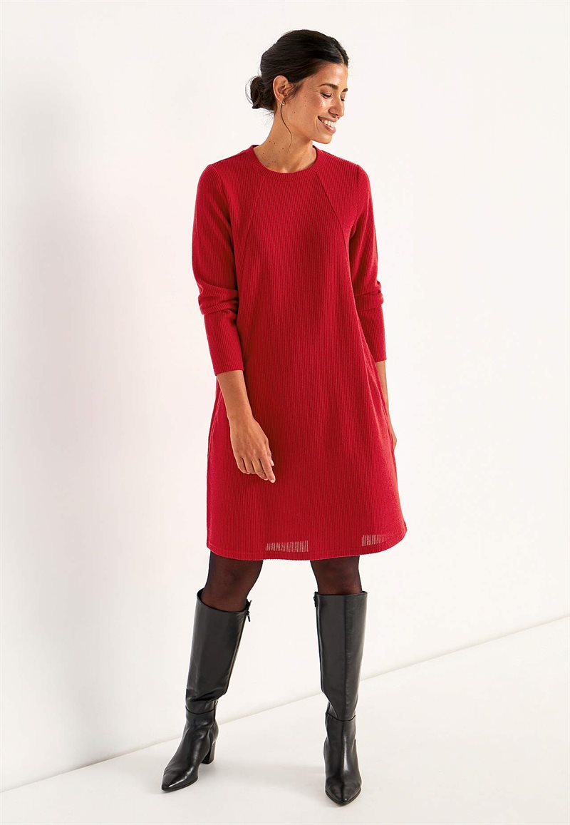 Superblød kjole med lommer Beata