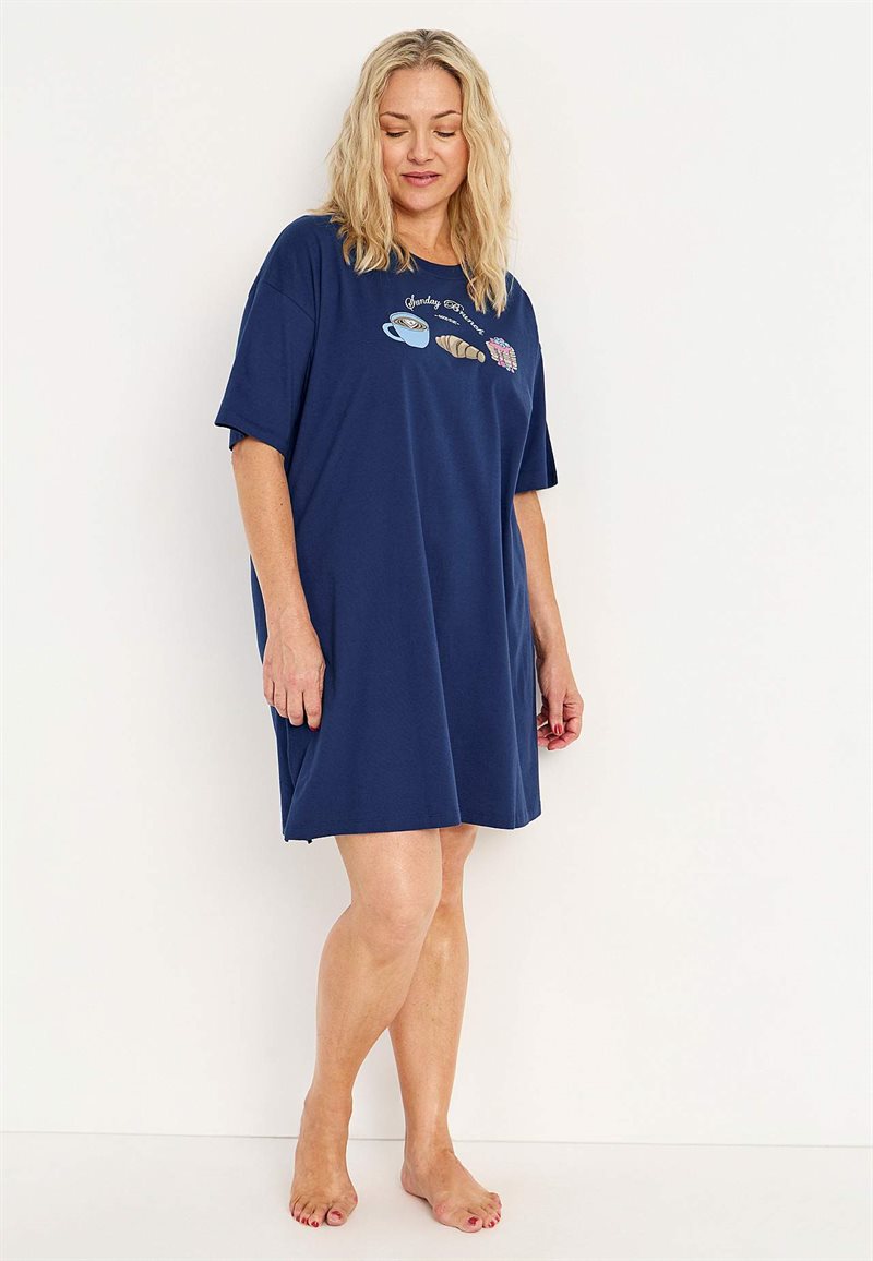 Blød natkjole i bomuld