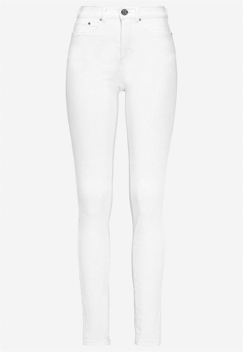 Twilljeans med superstræk