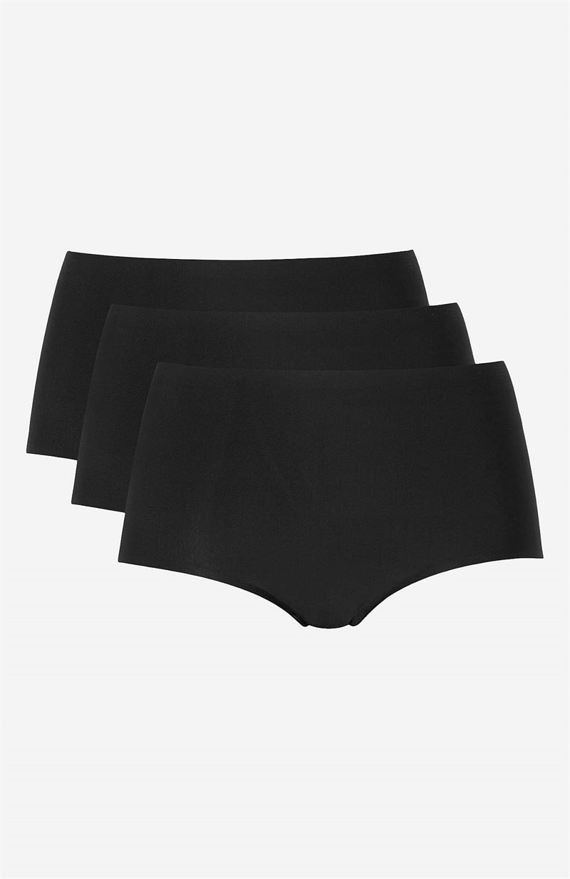 Komfortabel trusse med høj talje 3-pack