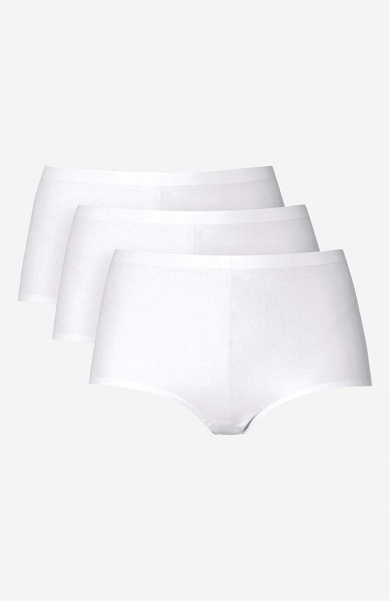 Komfortabel trusse med høj talje 3-pack