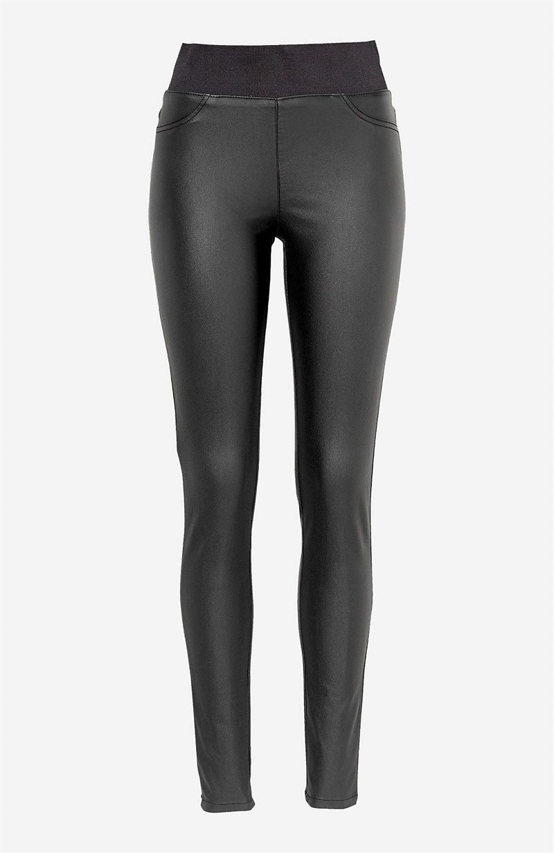 Belagte, stramme bukser