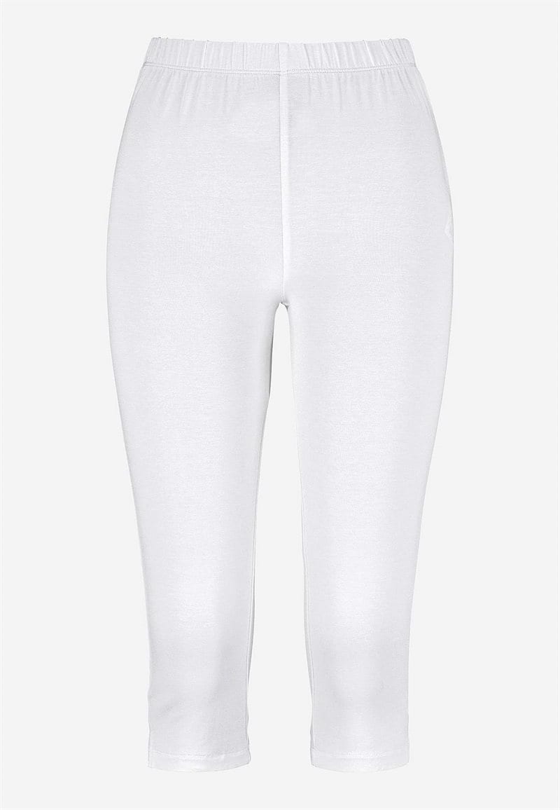 Capri leggings med sideslidser
