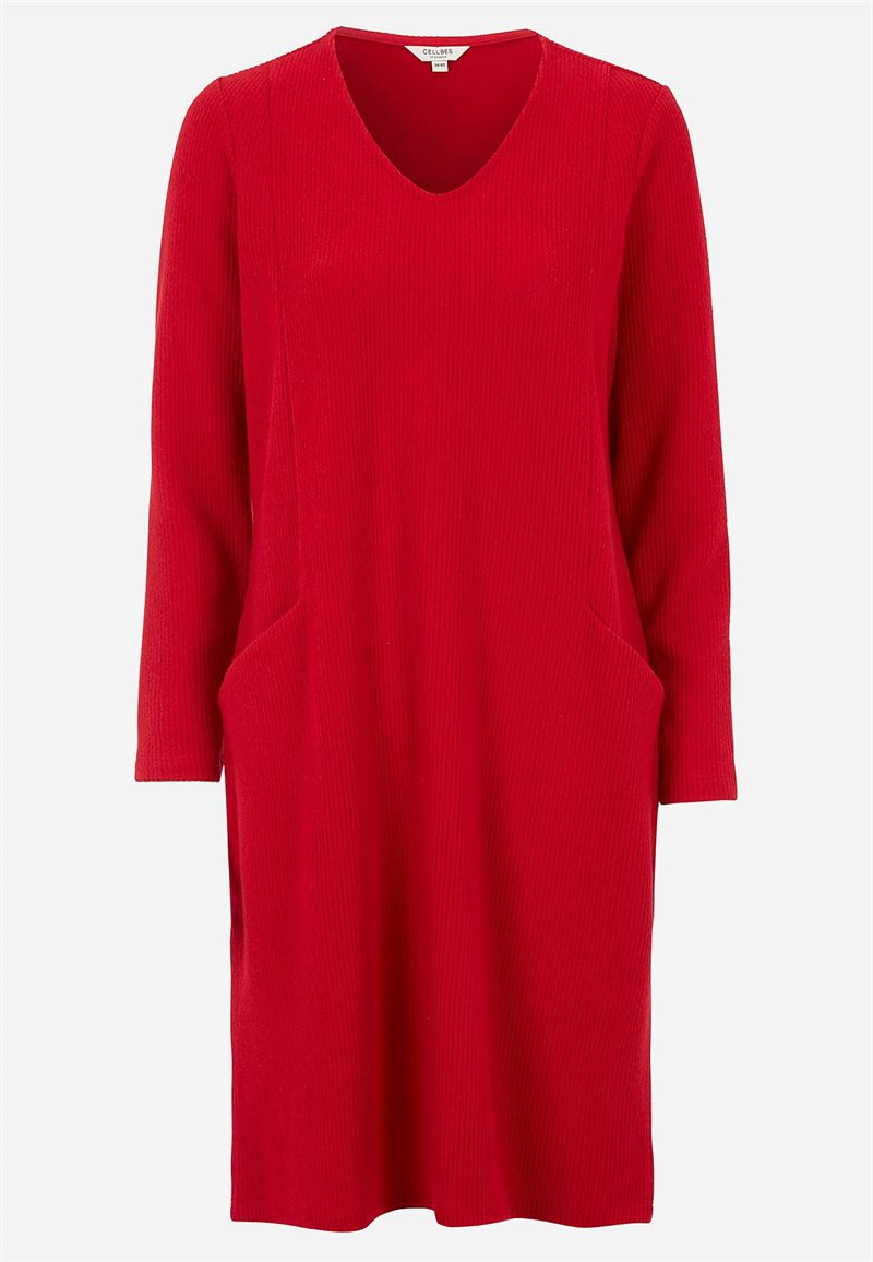 Superblød kjole med lommer