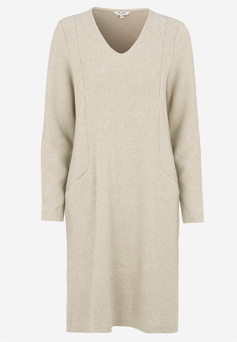 Superblød kjole med lommer Beata