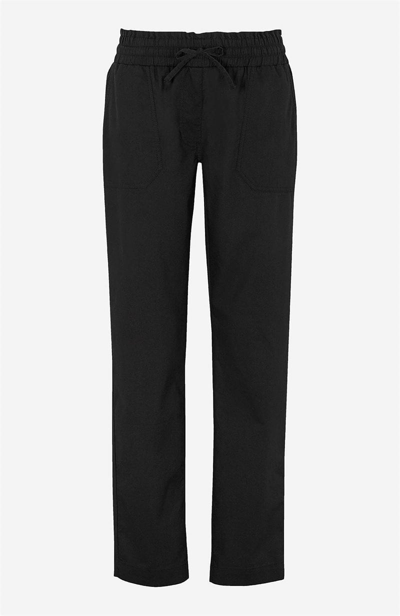 Lange bukser i vasket bomuld