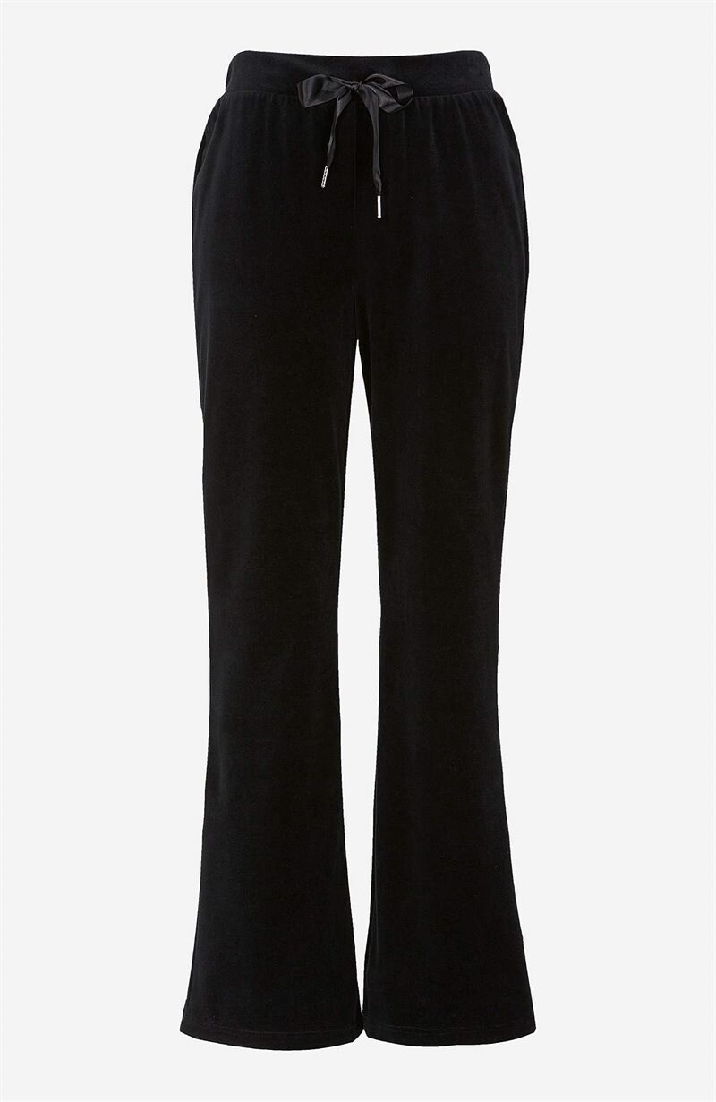 Velourbukser med bootcut