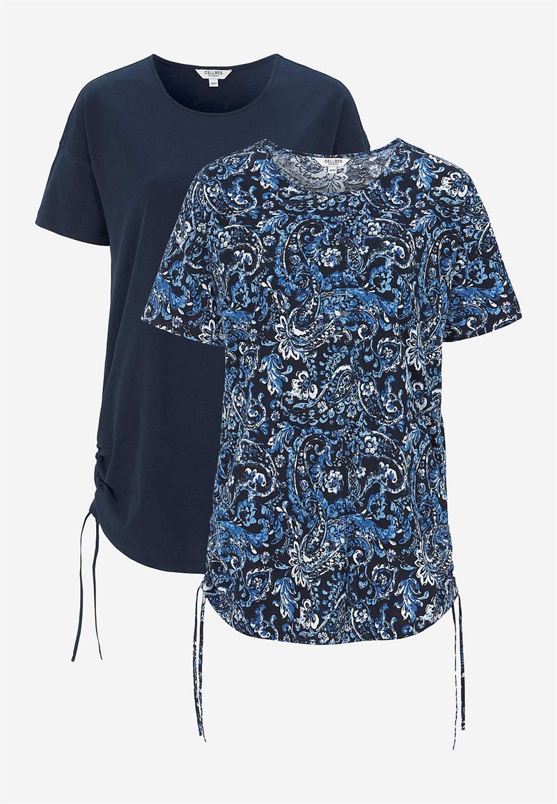 Lang jerseytop Vilde 2-pack