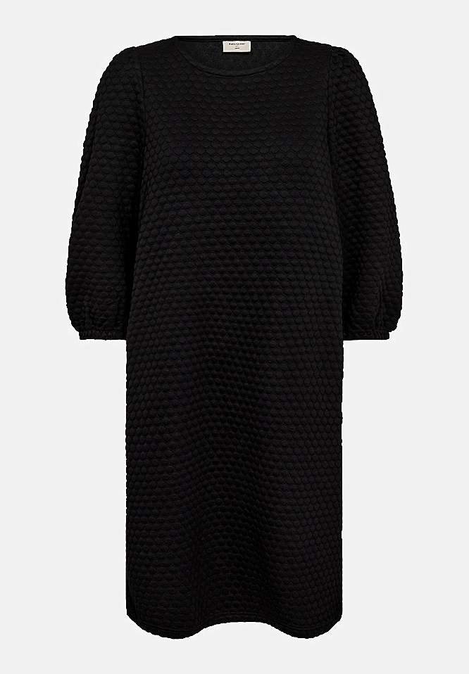 Jerseykjole med 3D-struktur