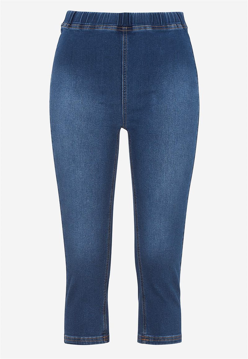 Capri leggings i denim