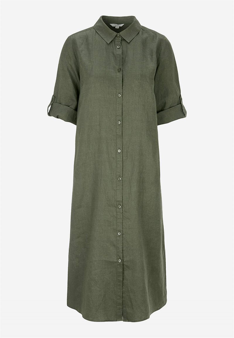 Skjortekjole Premium i hør