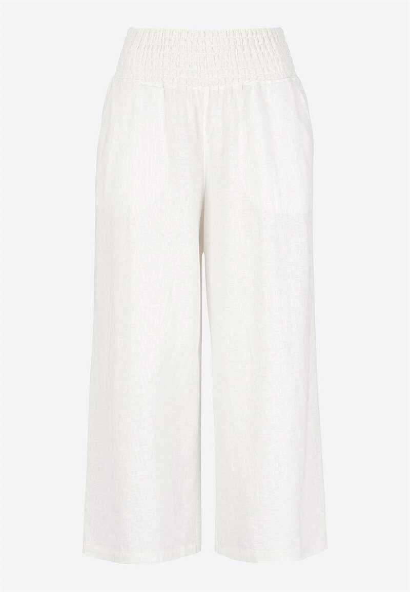 Culottebukser i hørblanding