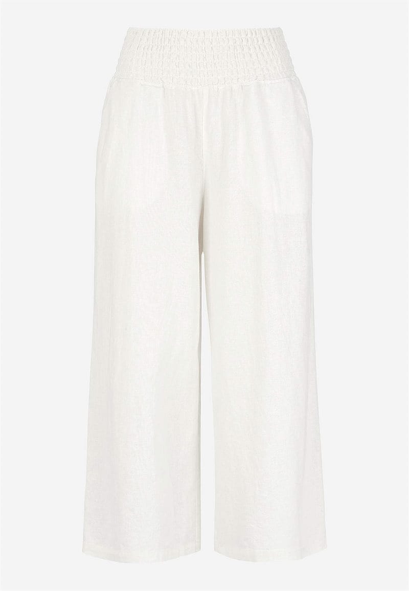 Culottebukser i hørblanding