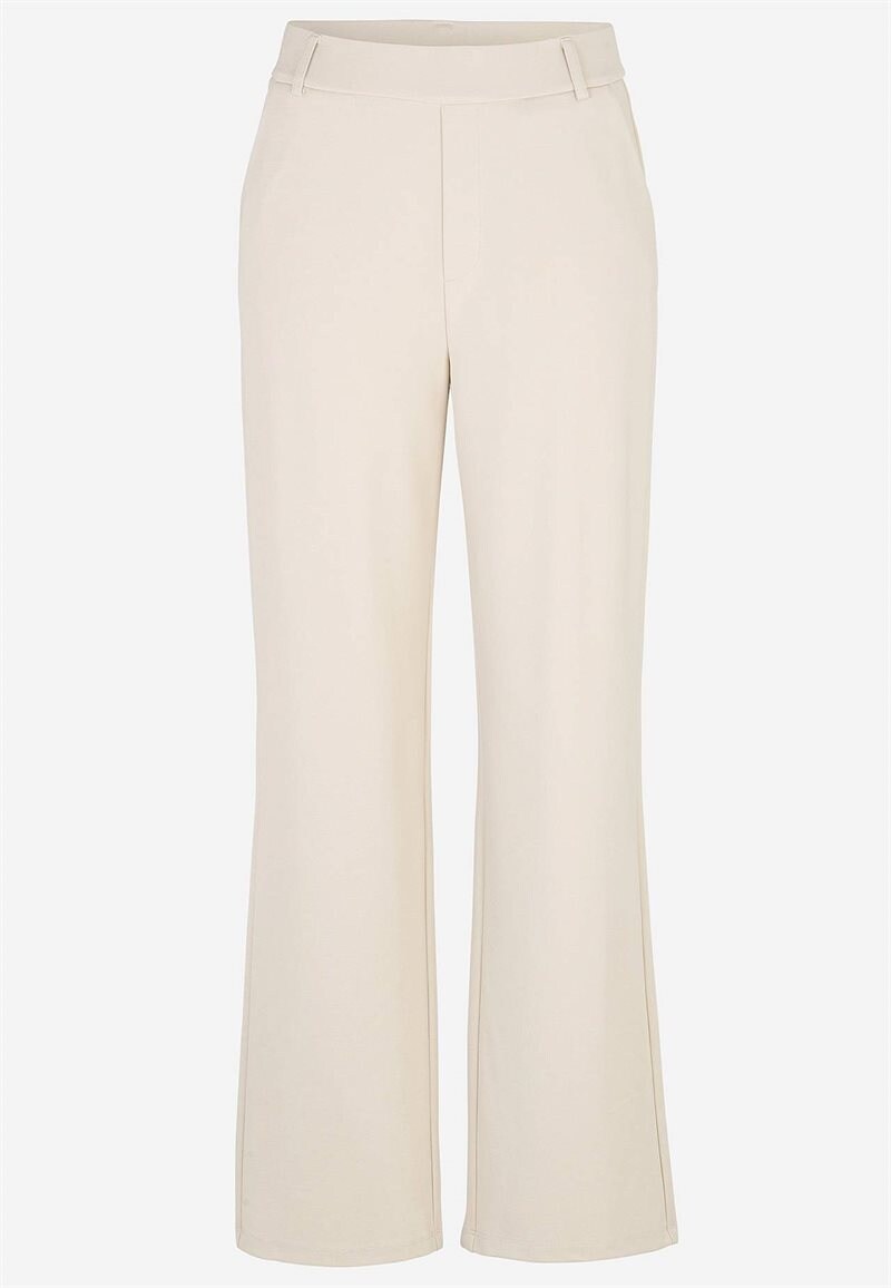 Brede bukser i Punto di Roma jersey med lommer Lisa