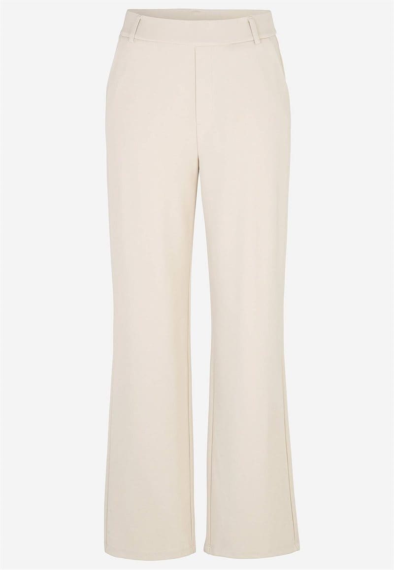 Brede bukser i Punto di Roma jersey med lommer Lisa