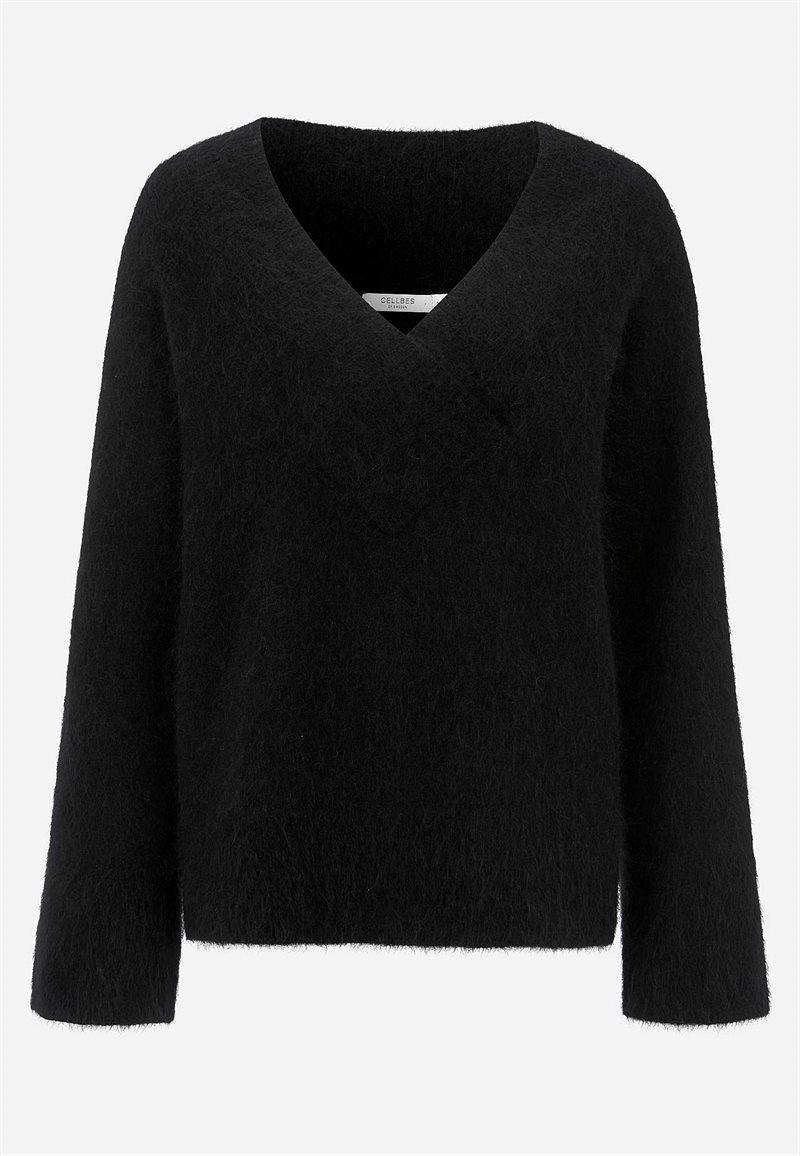 Trøje Premium i mohair- og uldblanding