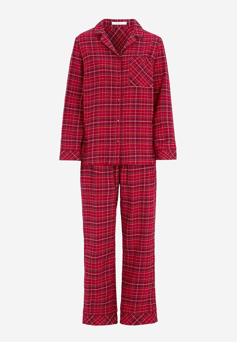 Ternet pyjamas i flonel