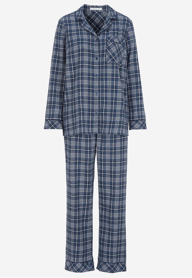 Ternet pyjamas i flonel
