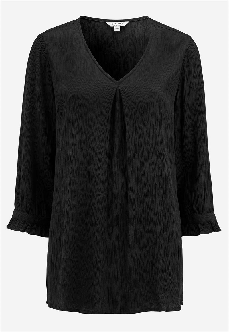 Tunika med crepe kvalitet