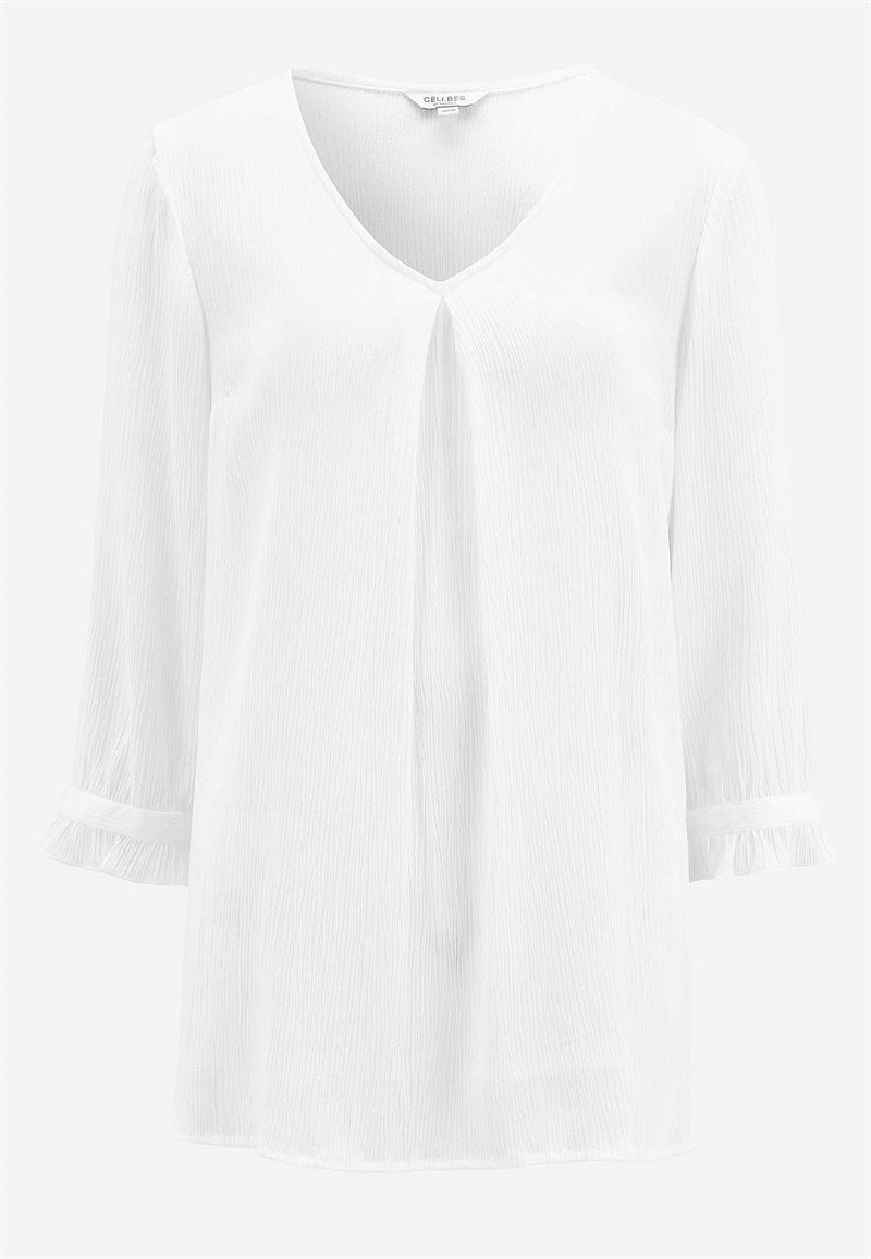 Tunika med crepe kvalitet