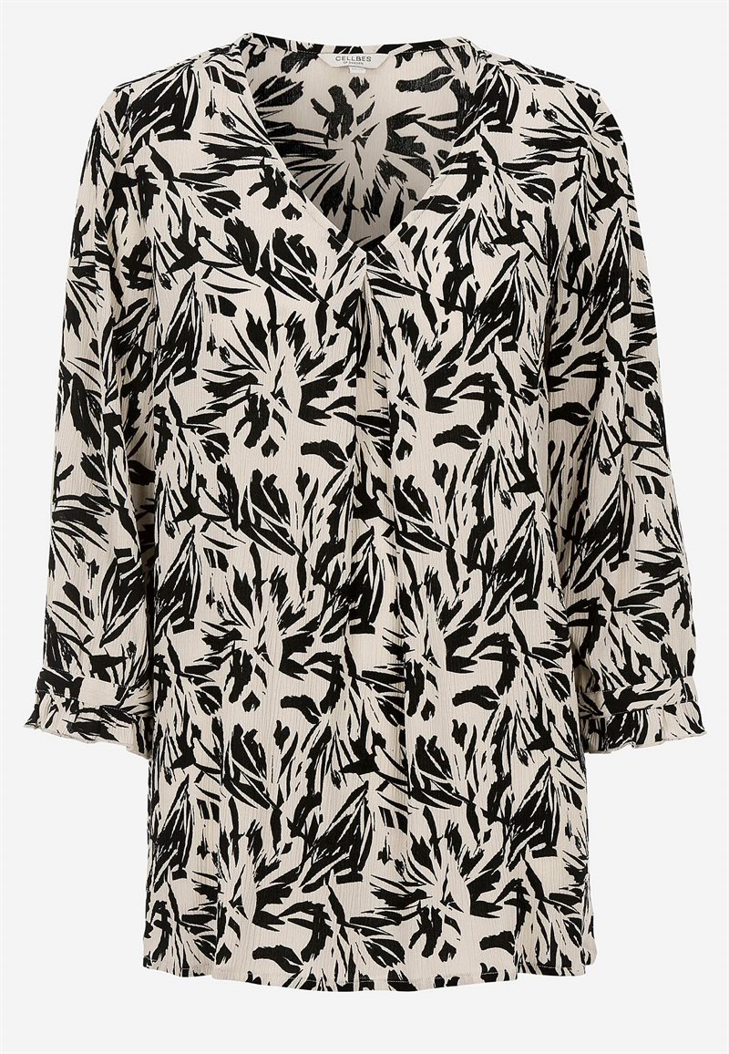 Tunika med crepe kvalitet