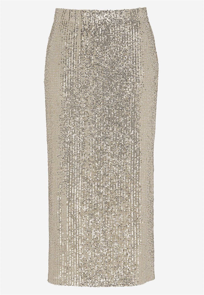 Luksuriøs pailletnederdel