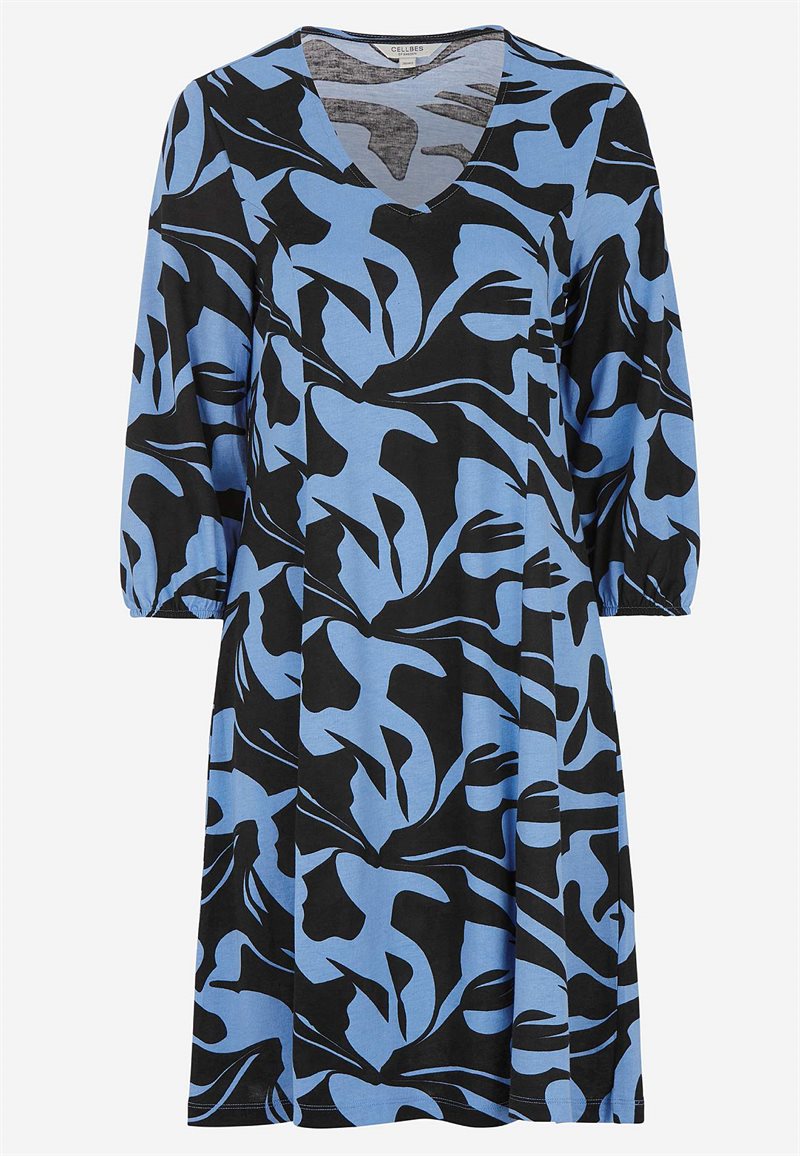 Jerseykjole med prinsessesnit