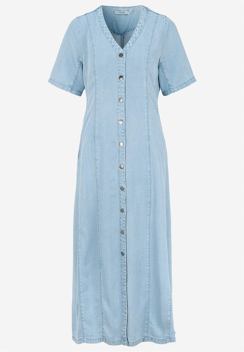 Ultrablød Premium denimkjole