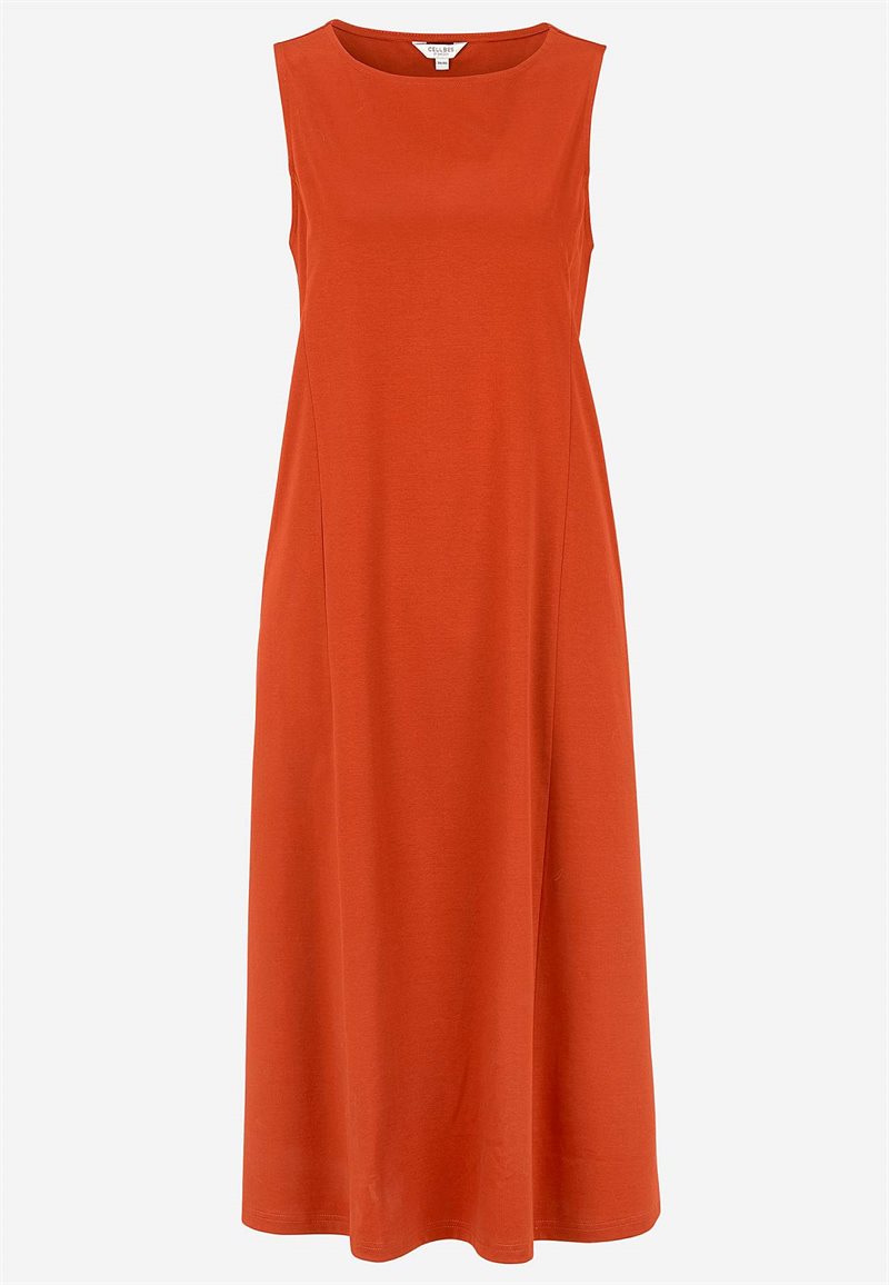 Ærmeløs Premium jerseykjole